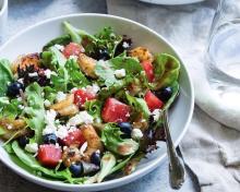 Picture of Spinach Fruit Salad for Recipe